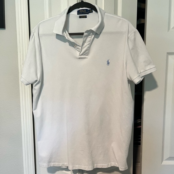 Polo by Ralph Lauren Men's White Polo Shirt - Picture 1 of 3